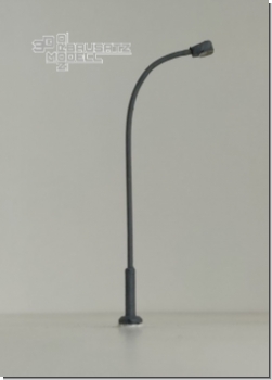 1 Stck. Peitschenlampe, kleiner Schirm - Fertigmodell
