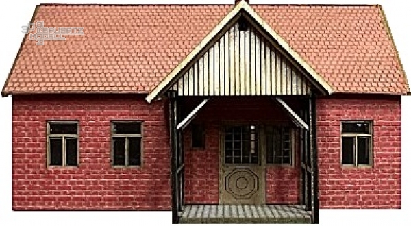 Wohnhaus mit Eingangsveranda